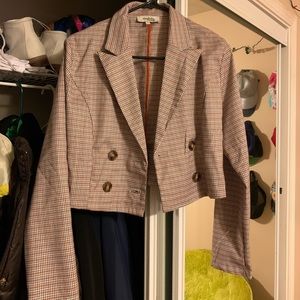 Charlotte Russe Cropped Jacket